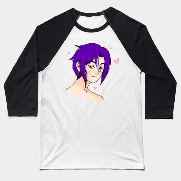 Ryo Baseball T-Shirt by roslintheredfox